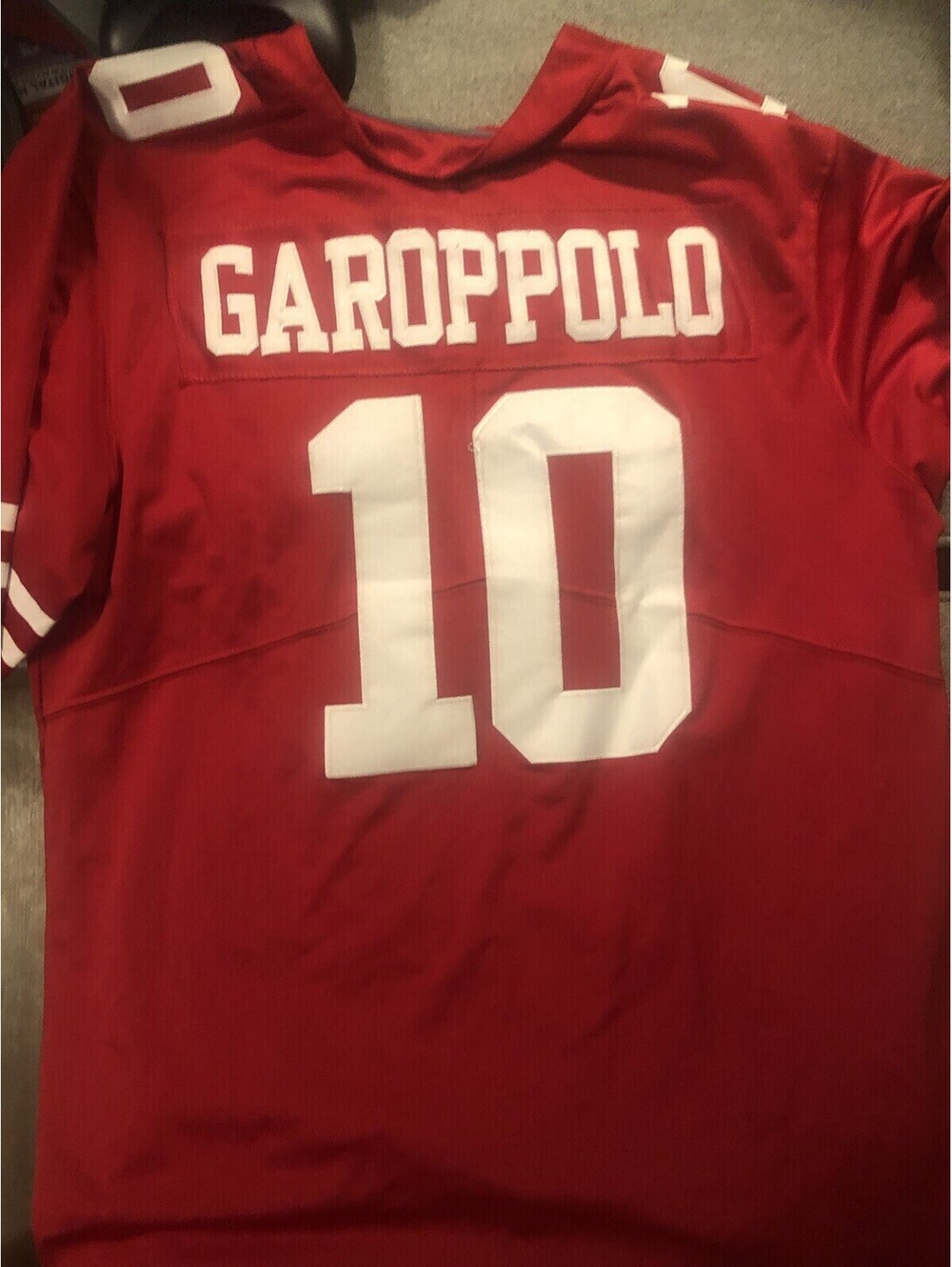 jimmy garoppolo jersey 49ers Stiched Jersey Large